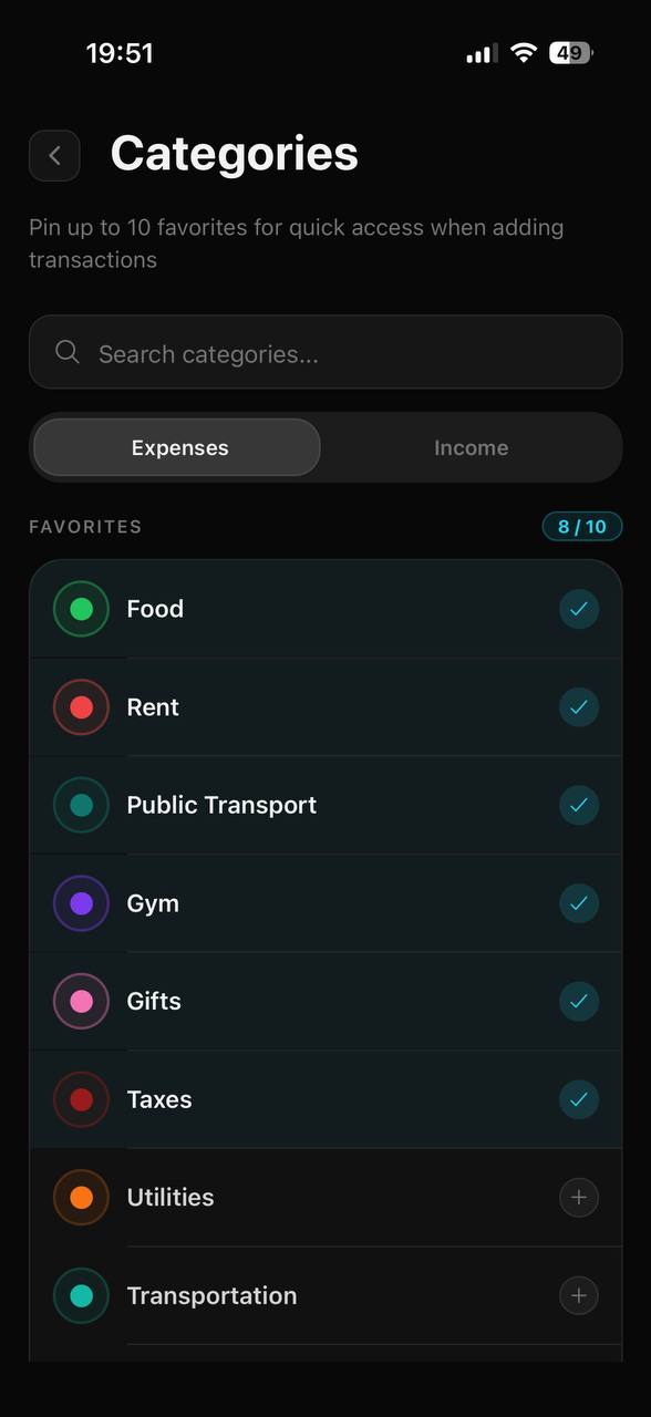 Categories built for speed